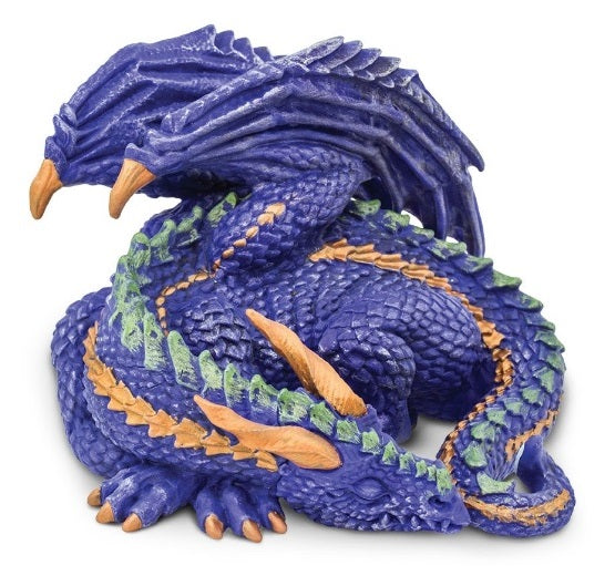 Sleepy Dragon Plastic Figure 3.5