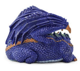 Sleepy Dragon Plastic Figure 3.5" L x 3"H #10141 Safari Ltd.