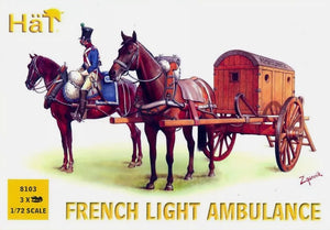 French Light Ambulance (3) Hat Toy Soldier Model #8103 1/72 Scale