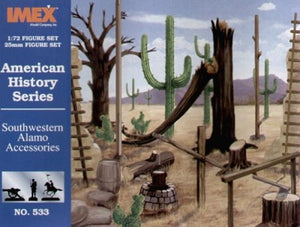 Imex #533 Southwestern Alamo Accessories Set 1/72 scale