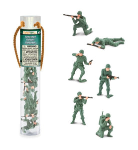 Army Men 6 figures 2.5" tall Toob Safari #678604