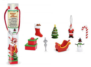 Christmas 8 pieces - 1" to 2" - Toob Safari #677404