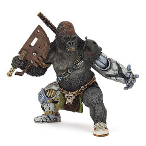 Gorilla Mutant Warrior - 3.75" tall - Papo Action Figures Knight #38974