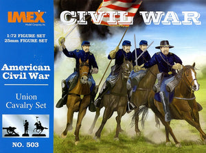 American Civil War Union Cavalry Set - Imex #503 1/72 scale