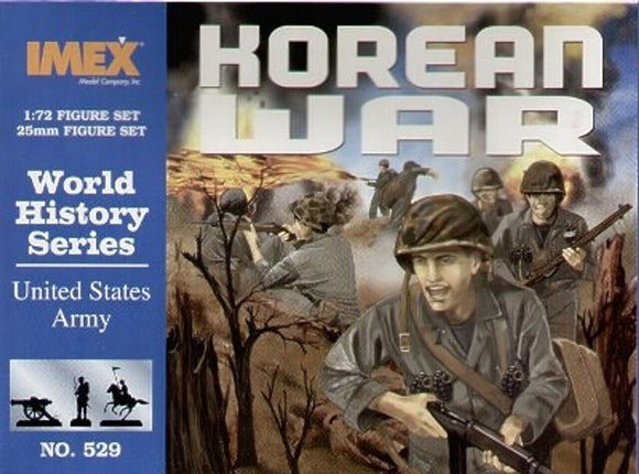 United States Army - Imex #529 1/72 scale - 50 figures Korean War US NIB