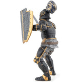 Knight in Black Armor - 4" tall - Papo Action Figures Medieval #39275