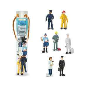 People at Work 7 Pieces 2.25" - 2.5" Toob Safari #682304