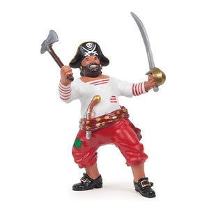 Pirate with Axe - 3.5" tall - Papo Action Figures Corsair #39421