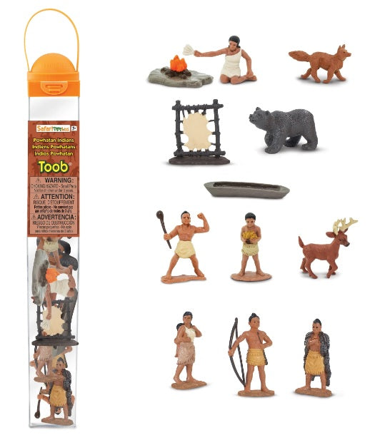 Powhatan Indians 12 Pieces 1.5