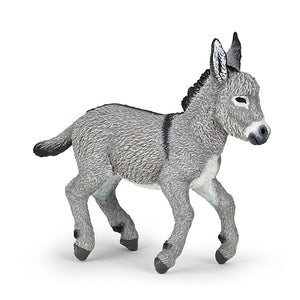 Provence Donkey Foal Papo Figures #51177 Farmyard Friends 3 1/4" length NIB
