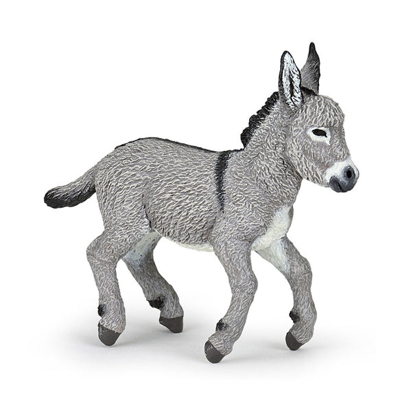 Provence Donkey Foal Papo Figures #51177 Farmyard Friends 3 1/4