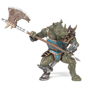 Rhino Mutant Warrior - 4" tall - Papo Action Figures Knight #38946