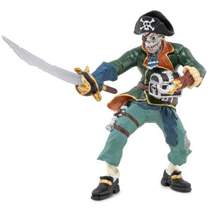 Zombie Mutant Pirate - 4" tall - Papo Action Figures #39484 Corsairs NIB